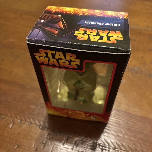 2005 Star Wars Yoda Holiday Ornament Kurt S Adler NIP U26 - Picture 2 of 6